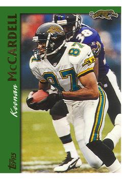 Keenan McCardell Jacksonville Jaguars 1997 Topps NFL #256